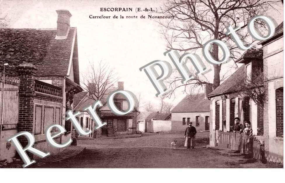 Carrefour de la route de Nonancourt