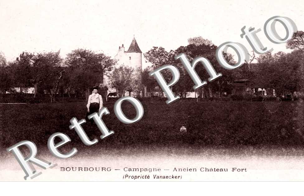 Bourbourg-Campagne. Ancien château Fort (Propriété Vanaecker)