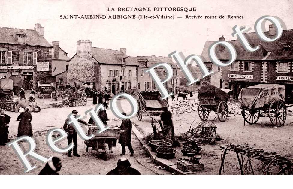 arrivée route de Rennes