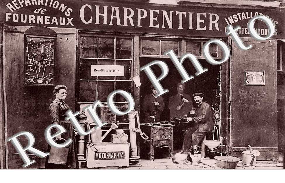 Réparation de Fourneaux. Charpentier