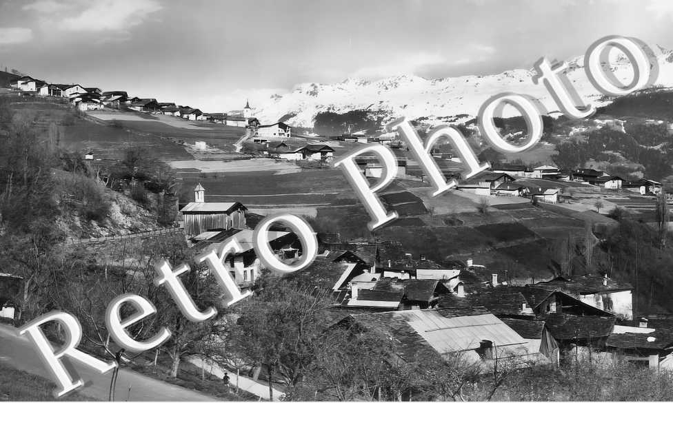 Vue Générale de Montmery et Valezan
