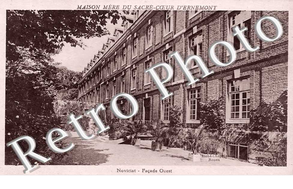 Maison Mère du Sacré-Coeur d'Ernemont. Noviciat. Façade Ouest.