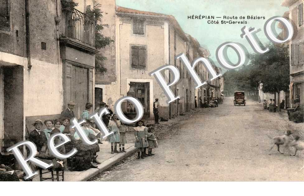 route de Béziers. Côté Saint-Gervais