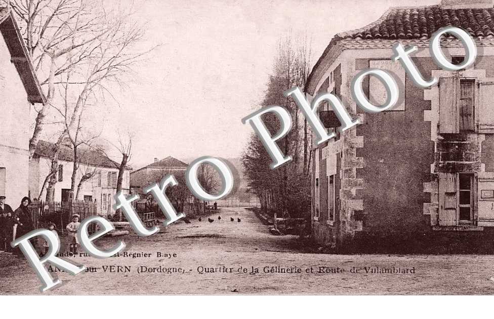quartier de la Gélinerie et route de Villamblard