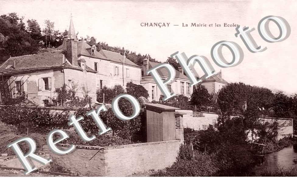 la mairie et les écoles