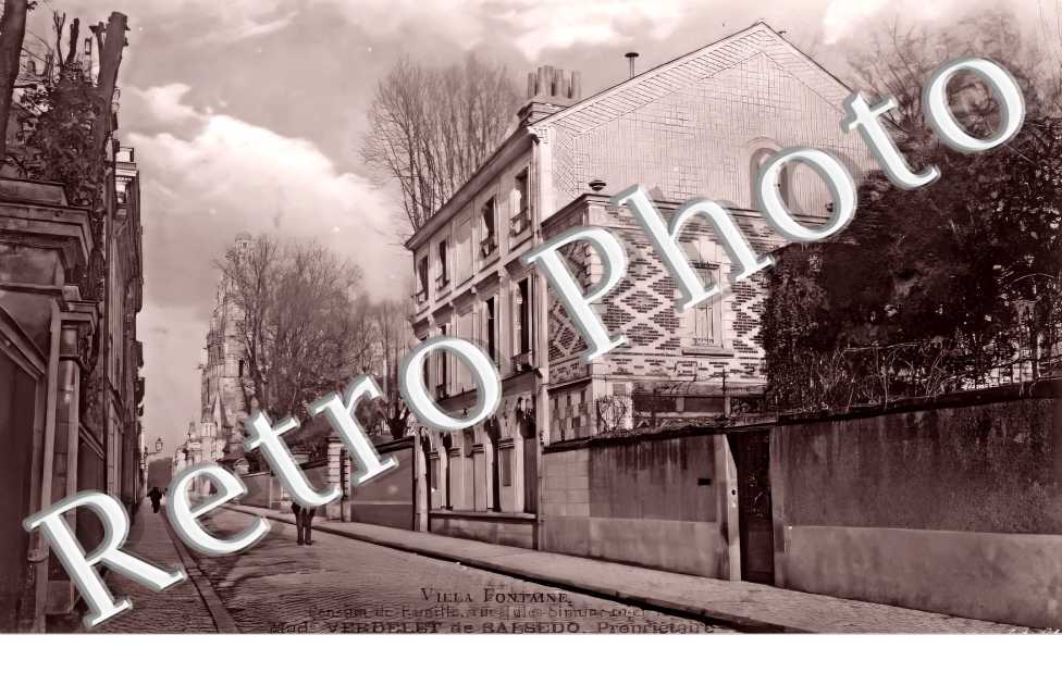 Villa Fontaine 10 et 12 rue Jules Simon, Pension de Famille - Mad VERDELET de SALSEDO, Propriétaire