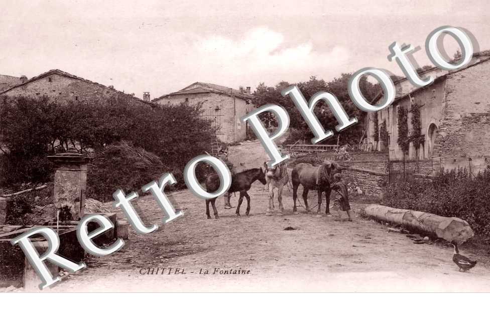 CHITTEL. la fontaine 