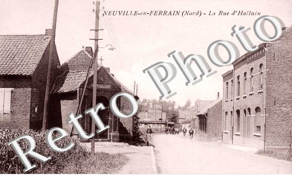 la rue d'Halluin