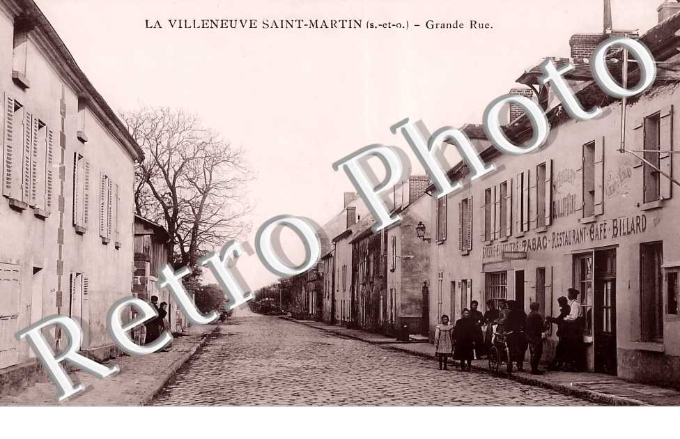 La Villeneuve-Saint-Martin. Grande rue