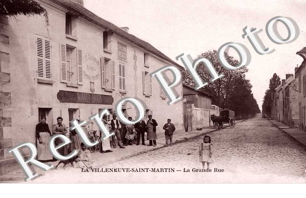 La Villeneuve-Saint-Martin. La Grande Rue