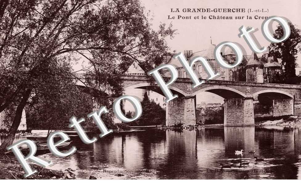 Le Pont et le Château sur la Creuse