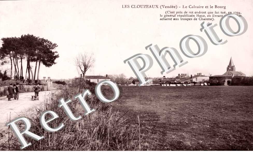 le calvaire et le bourg