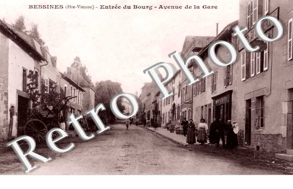 entrée du bourg avenue de la gare