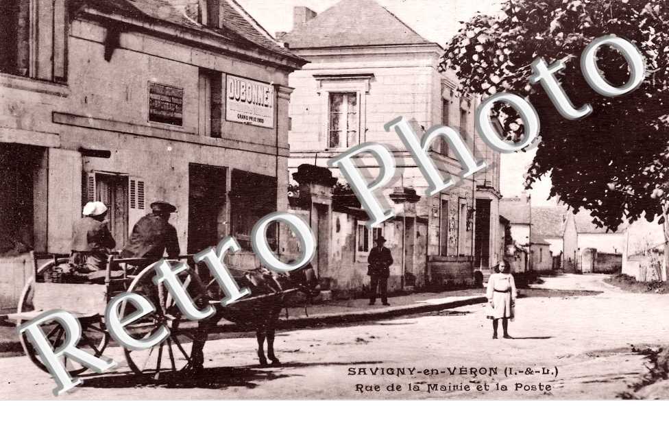 rue de la mairie et la Poste