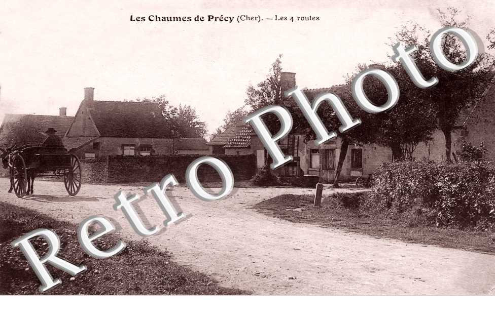 Les Chaumes de Précy. Les 4 routes