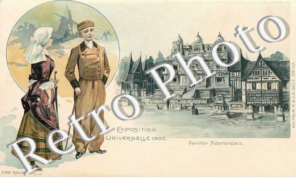 Exposition universelle de 1900. Pavillon Néerlandais
