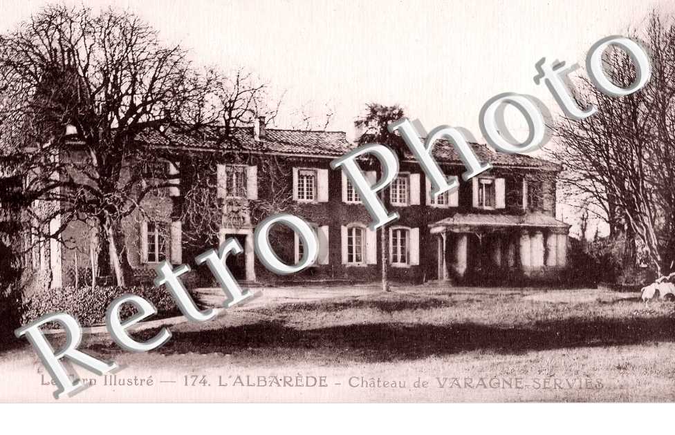 L'Albarède. Château de Varagne-Serviès