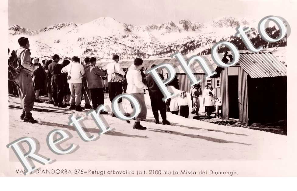 Refugi d'Envalira. La Missa del Diumenge