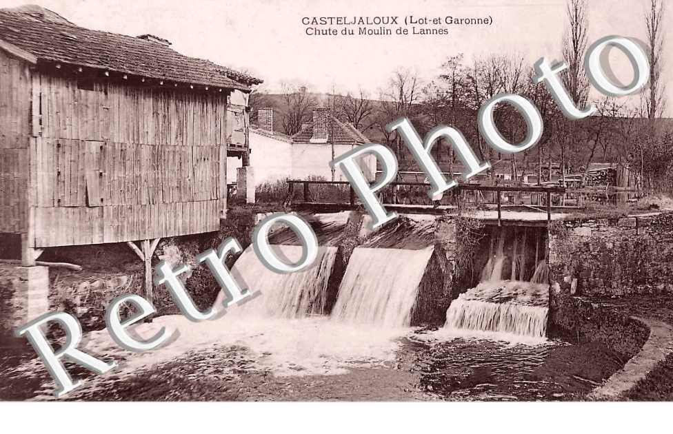Chute du Moulin de Lannes