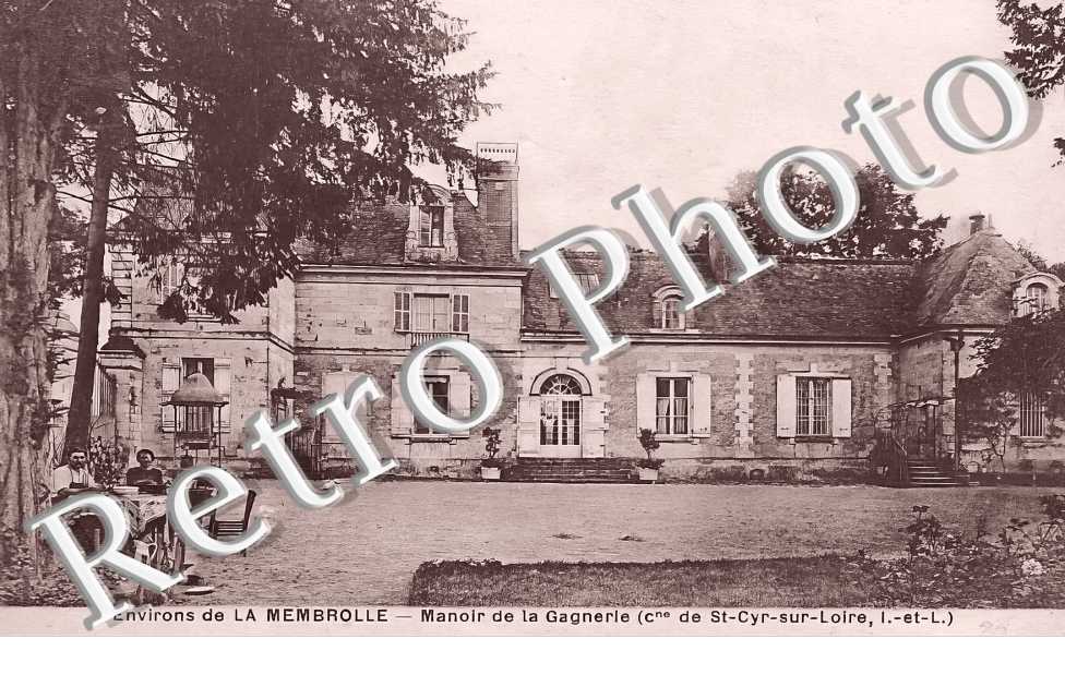 Manoir de la Gagnerie. Environs de La Membrolle