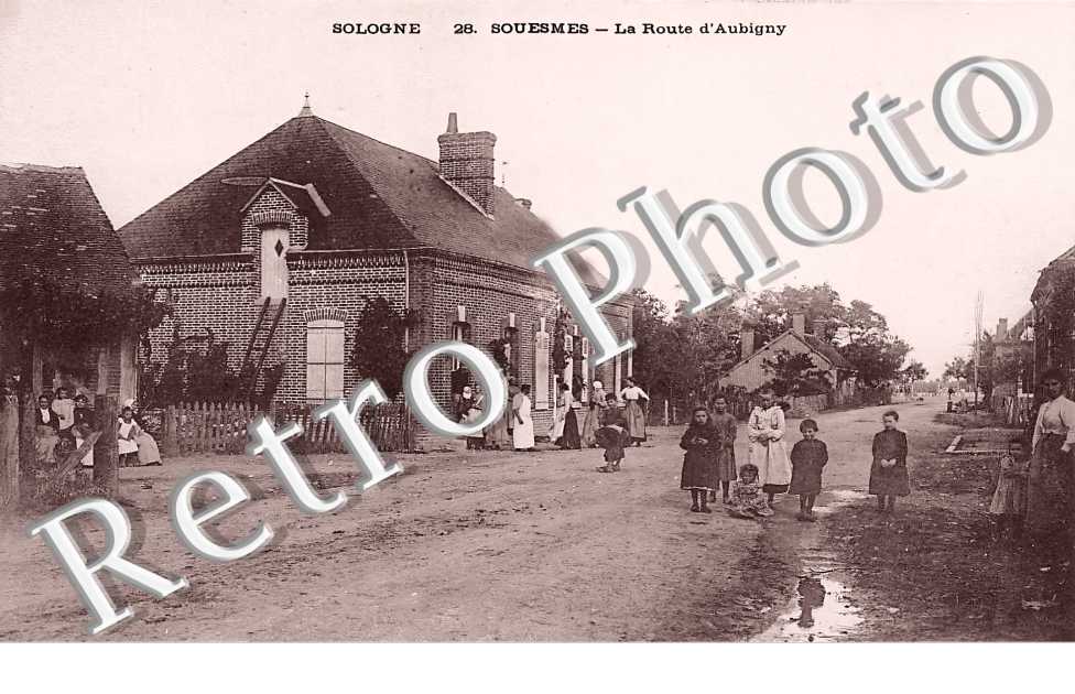 la route d'Aubigny