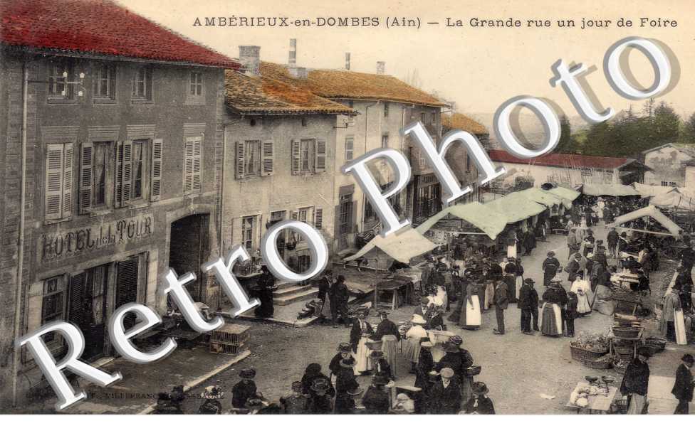 la grande rue un jour de foire