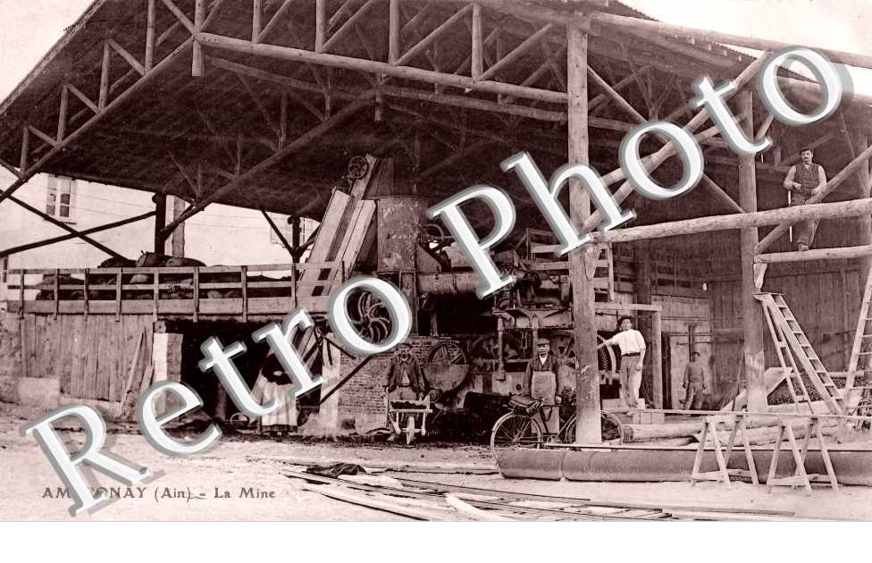 la mine