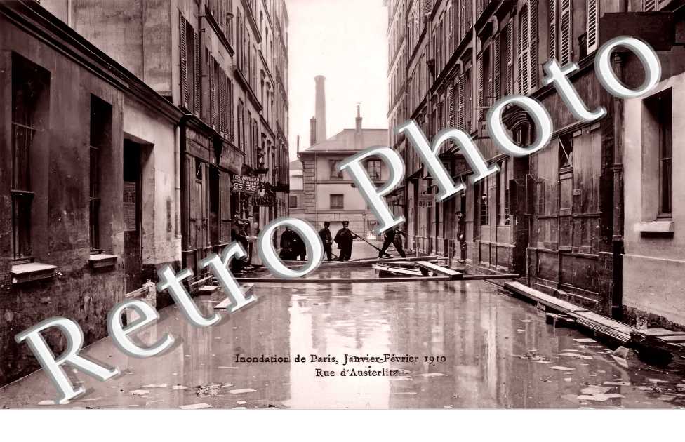 rue D'Austerlitz Inondation janvier-février 1910