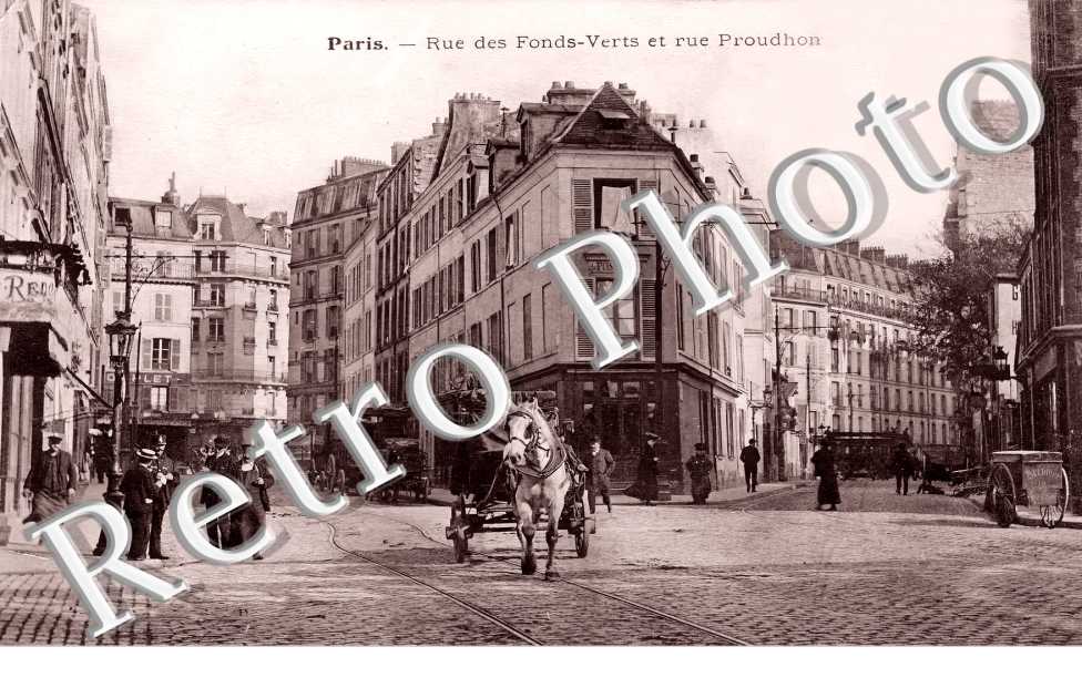 Rue des Fonds-Verts et rue Proudhon