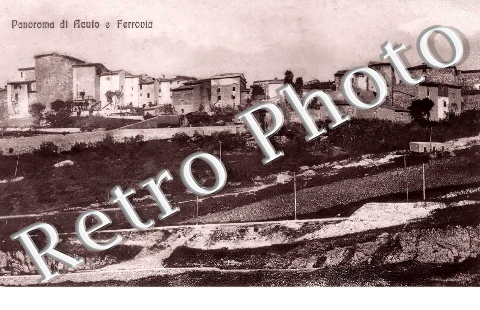 panorama di Acuto e Ferrovia