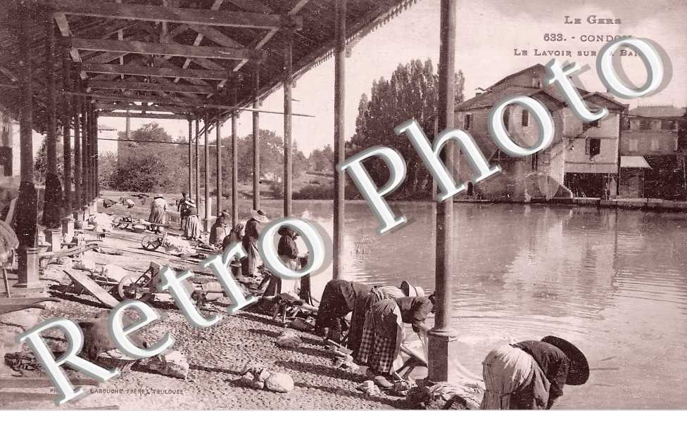 Le lavoir sur la Baïse