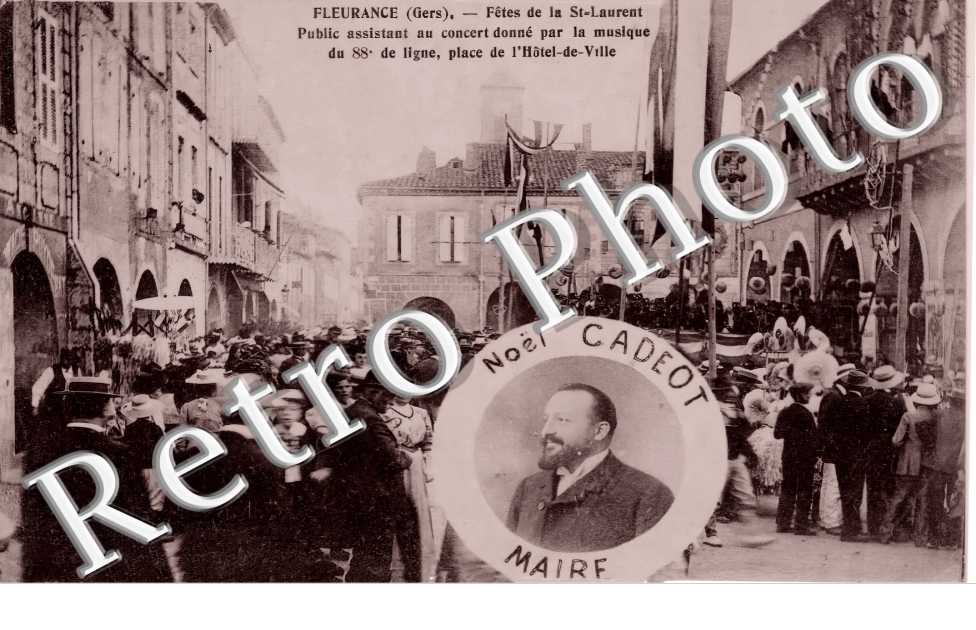 Fêtes de la Saint-Laurent. Place de L'Hôtel de Ville