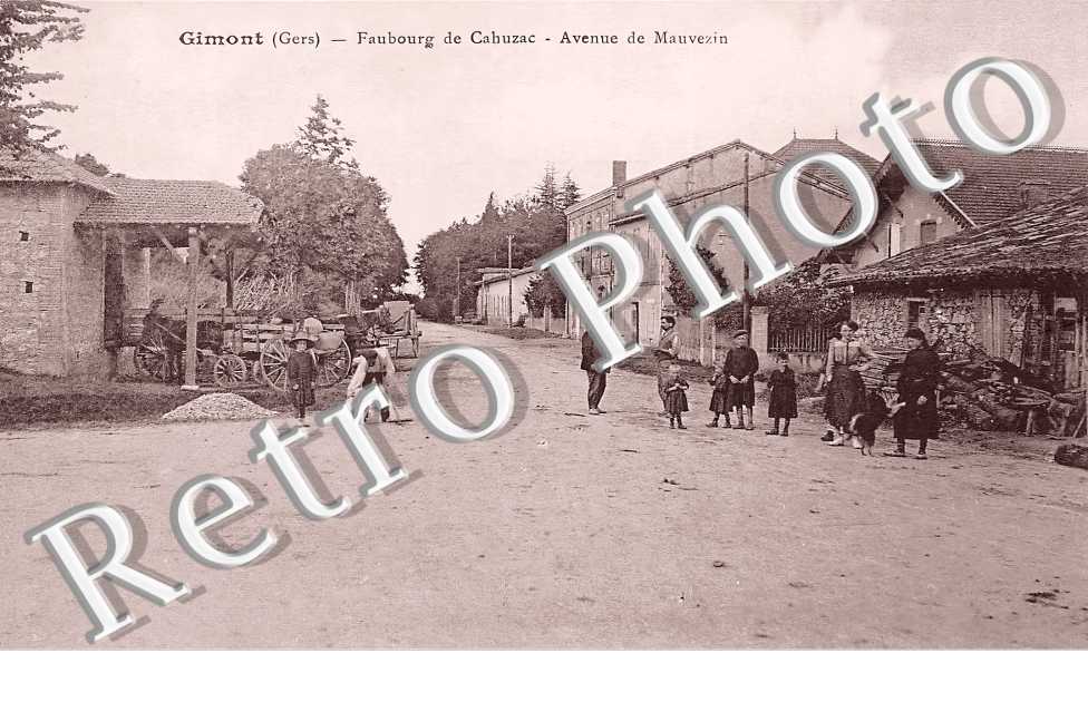 Faubourg de Cahuzac. Avenue de Mauvezin