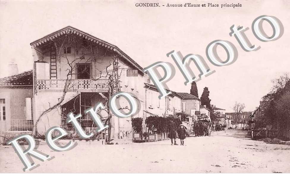 avenue d'Eauze et Place Principale