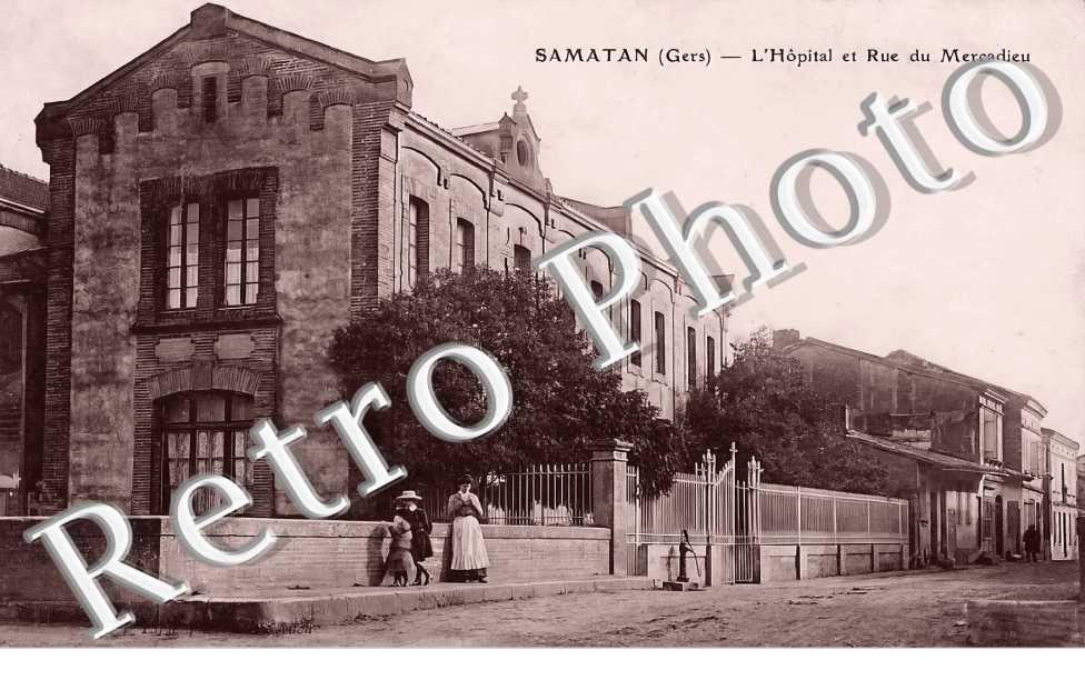 L'Hôpital et rue du Mercadieu