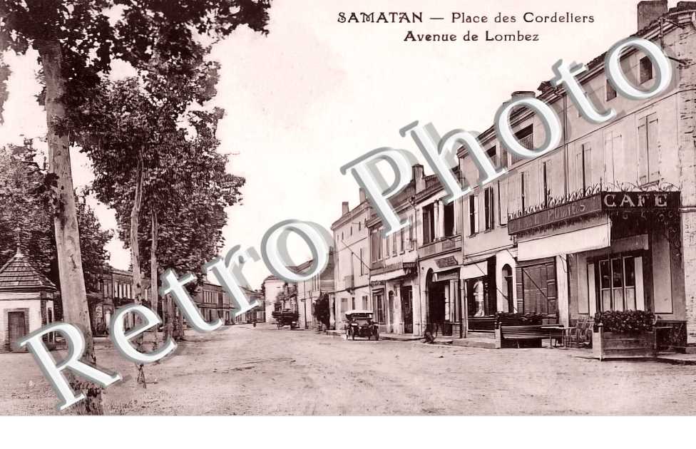 Place des Cordeliers. Avenue de Lombez
