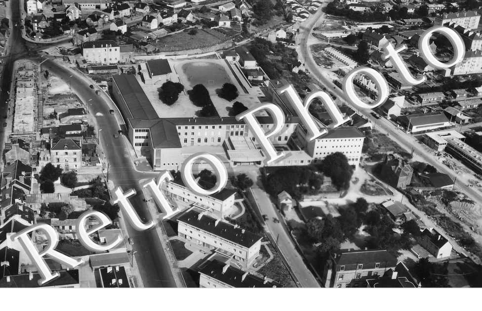 Lycée Leverrier vu d'avion