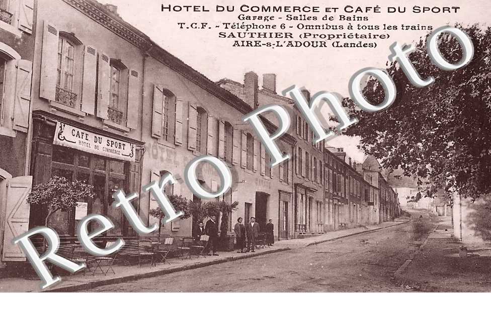 Hotel du Commerce et Café du Sport. Sauthier propriétaire