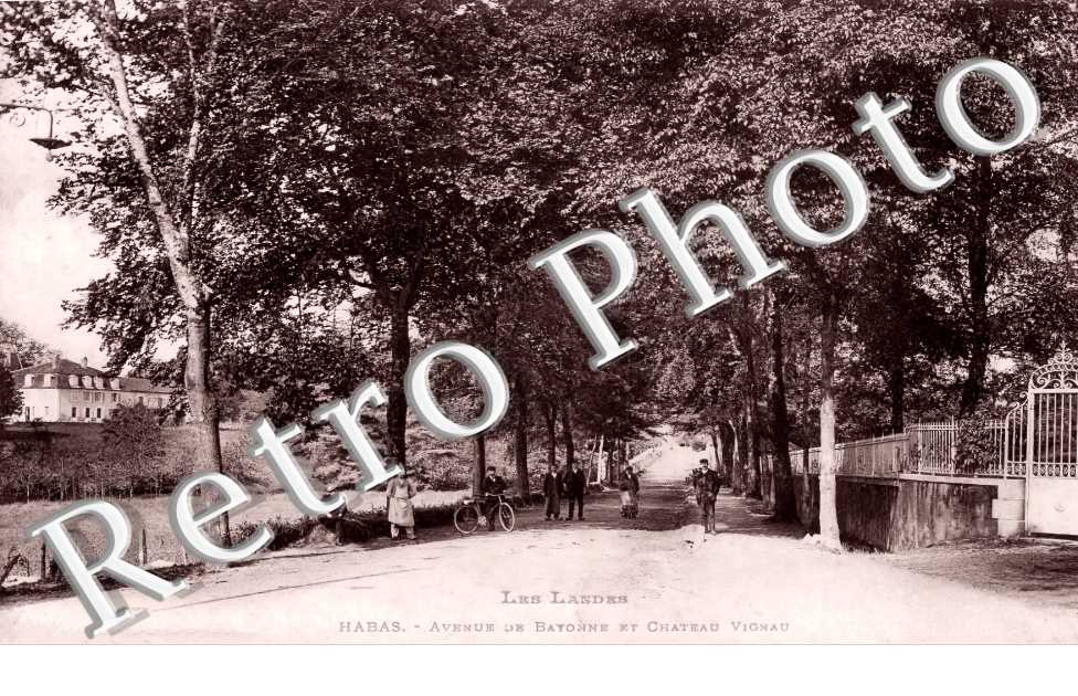 avenue de Bayonne et château Vignau