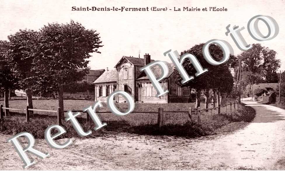 la mairie et l'école
