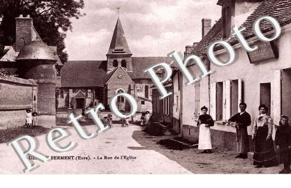 La rue de l'église