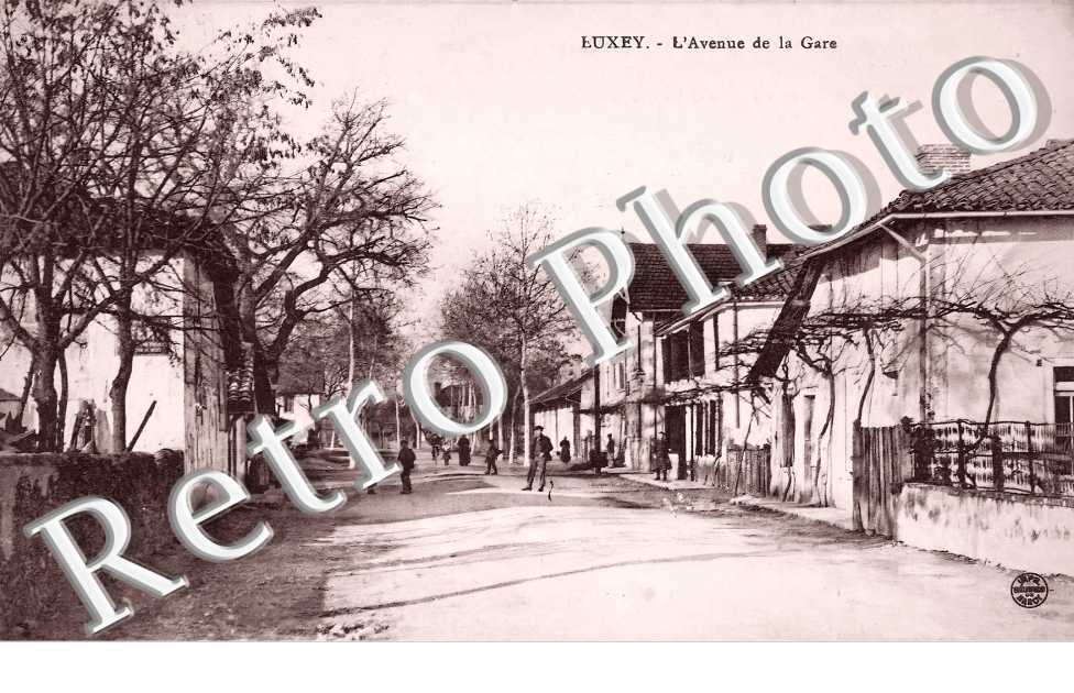 l'avenue de la gare