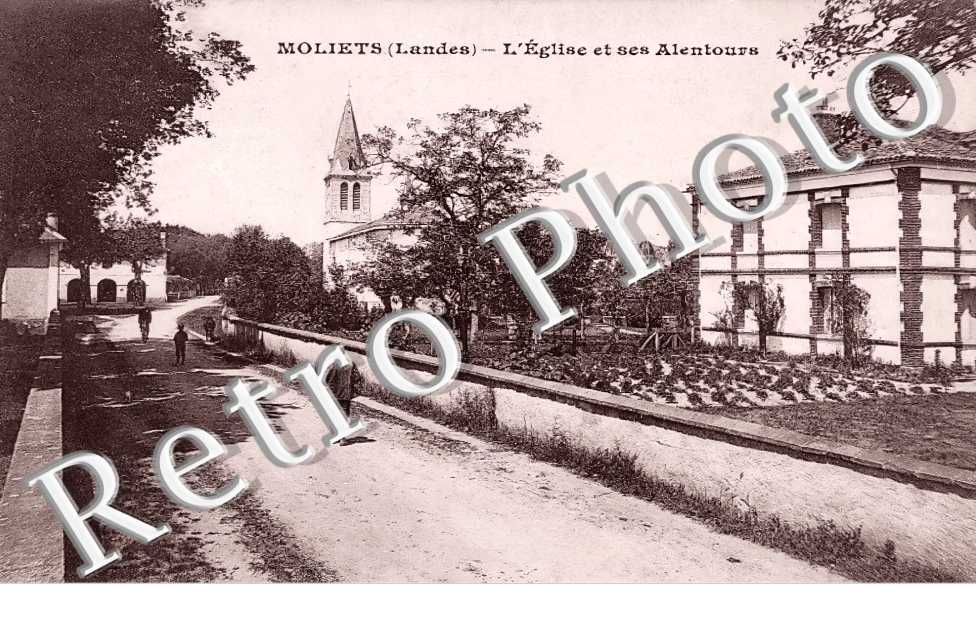 l'église et ses alentours.