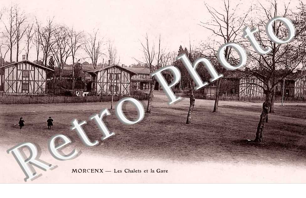 le chalets et la gare