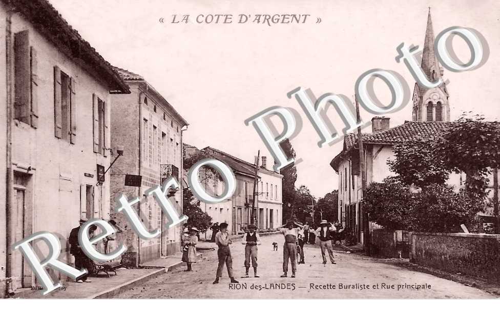 Recettte Buraliste et rue principale