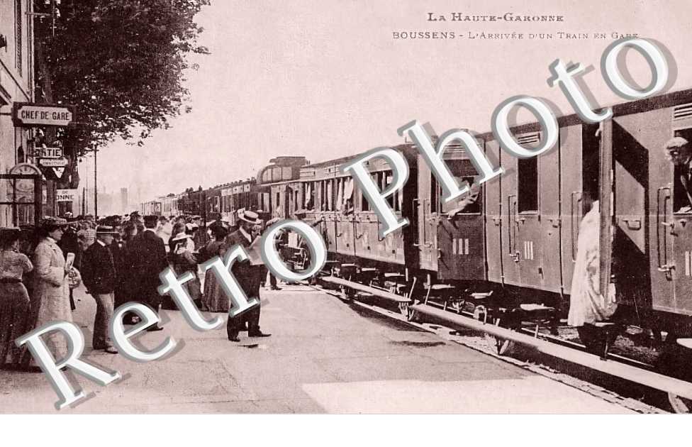 L'arrivée d'un train en gare
