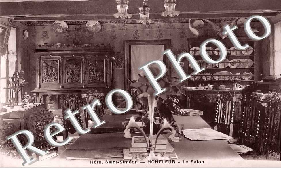 Hôtel Saint-Siméon. Le salon