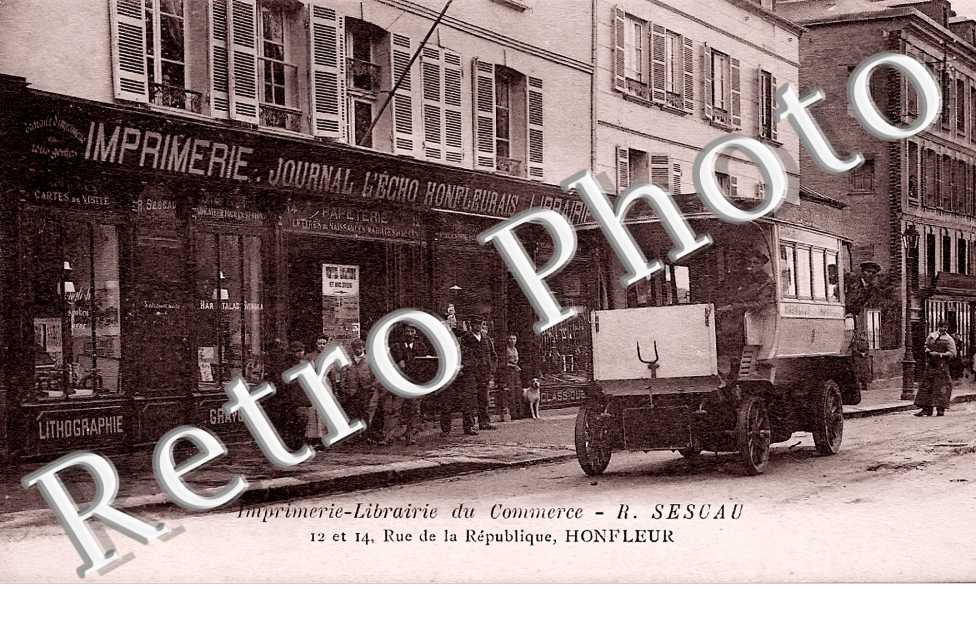 Imprimerie-Librairie du Commerce. R. Sescau. 12 et 14 rue de la République