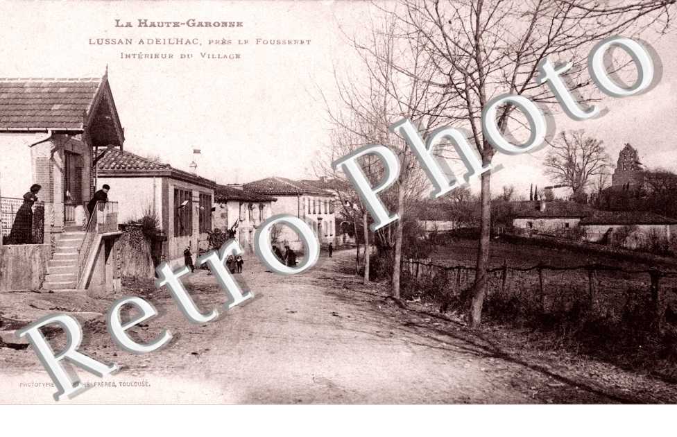 Intérieur du village