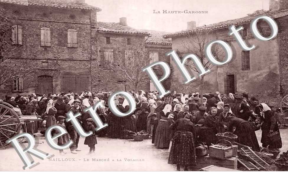 le marché à la volaille